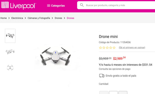 Baratísimo Drone Doble Cámara 4k MITAD DE PRECIO